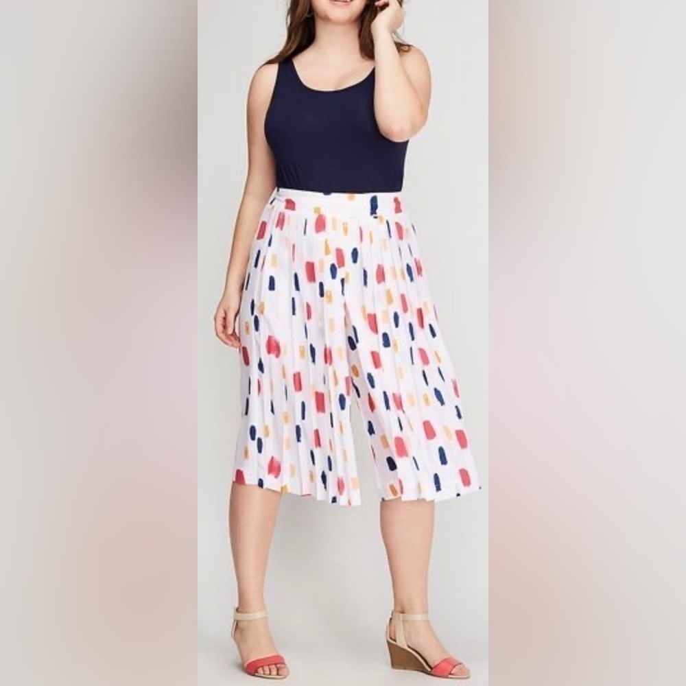 Lane Bryant Wide Legged Culottes